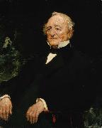 William Holman Hunt Charles Sumner portrait William Morris Hunt oil painting